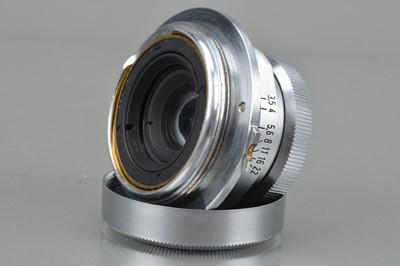 Lot 569 - A Leitz Wetzlar 3.5cm f/3.5 Summaron Lens