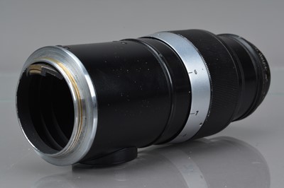 Lot 570 - A Leitz Wetzlar 13.5cm f/4.5 Hektor Lens