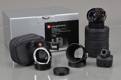 Lot 573 - A Leica 11 629 Macro Set-M