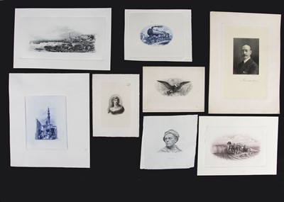 Lot 264 - A collection of die and plate proofs