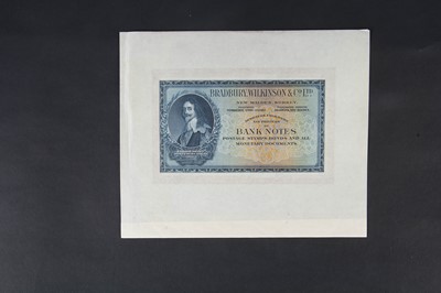 Lot 290 - A Bradbury Wilkinson & Co Ltd advertizing banknote