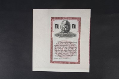 Lot 291 - A Bradbury Wilkinson & Co Ltd advertizing banknote