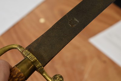 Lot 929 - An 18th Century German Hunting sword