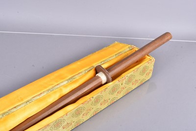 Lot 930 - A Japanese wooden practice Katana