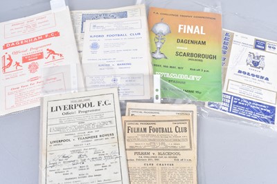 Lot 112 - Football Programmes & Memorabilia