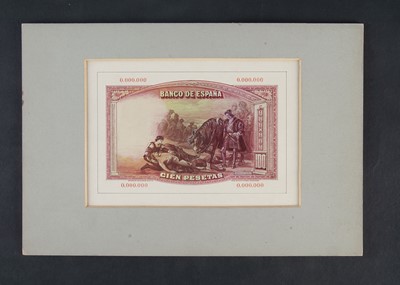 Lot 551 - Bank of Spain