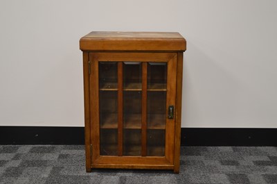 Lot 386 - A 19th century mahogany medical cabinet