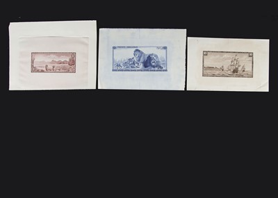 Lot 577 - A collection of unidentified bank note plate proofs