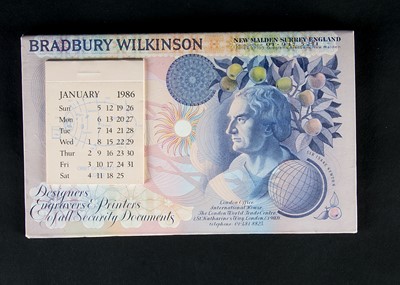 Lot 590 - A Bradbury Wilkinson Advertising Calendar