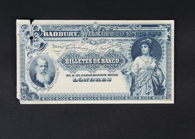 Lot 596 - A Bradbury Wilkinson & Co Ltd advertising banknote