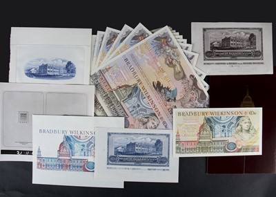 Lot 600 - A collection of Bradbury Wilkinson and Co Ltd Advertising Banknotes