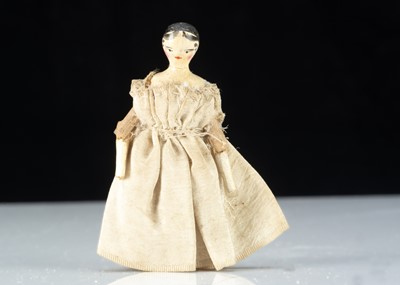 Lot 6 - A small 19th century Grodnerthal dolls’ house doll