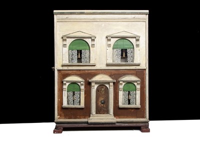 Lot 12 - An early 20th century G & J Lines box back dolls’ house No 13