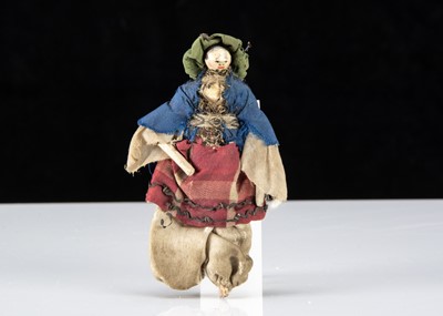 Lot 50 - An 19th century Grodnerthal dolls’ house doll dressed as an Ottoman