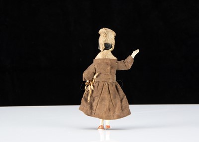 Lot 96 - A 19th century Grodnerthal dolls’ house cook doll