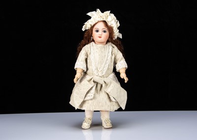 Lot 124 - A late 19th century French bebe impressed M G on Jumeau body
