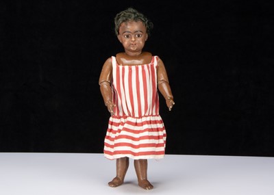 Lot 283 - A Simon & Halbig black 739 DEP child doll