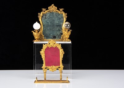 Lot 319 - Gilt metal dolls’ house chattels