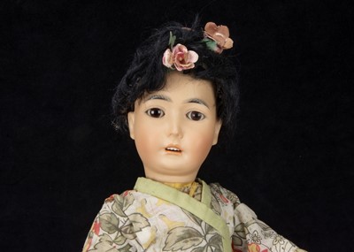 Lot 354 - A Simon & Halbig 164 Asian child doll