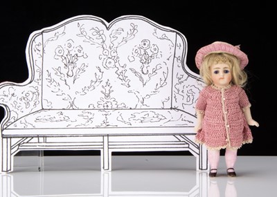 Lot 356 - A small Kling all-bisque doll