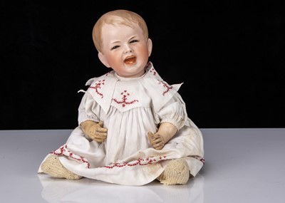 Lot 403 - A rare S.F.B.J. 233 crying character baby