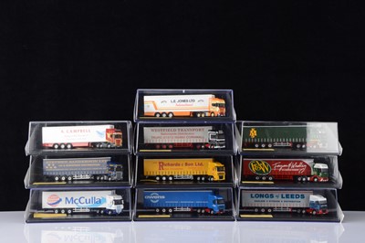 Lot 1 - Oxford Haulage Company 1:76 Scale Articulated Trucks