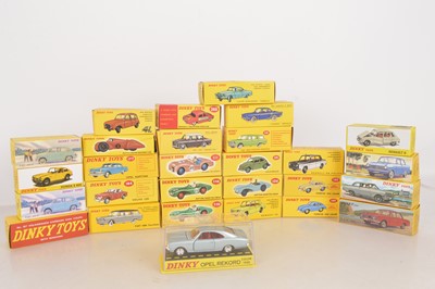 Lot 25 - Atlas Edition Dinky European and Sports Cars (28)