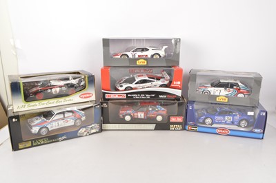 Lot 29 - 1:18 Scale Modern Competition Cars (7)