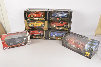 Lot 30 - 1:18 Scale Italian Competition Cars (8)