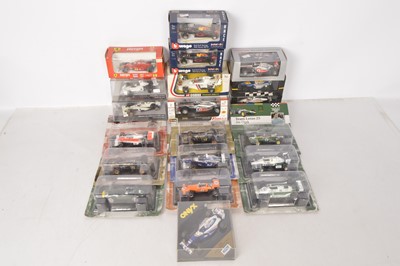 Lot 44 - Modern Diecast F1 and Indy Car Models, (20)