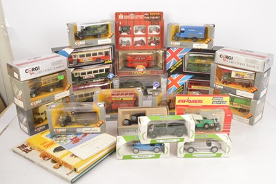 Lot 75 - Modern Diecast Vintage Private Military and Commercial Vehicles (25)