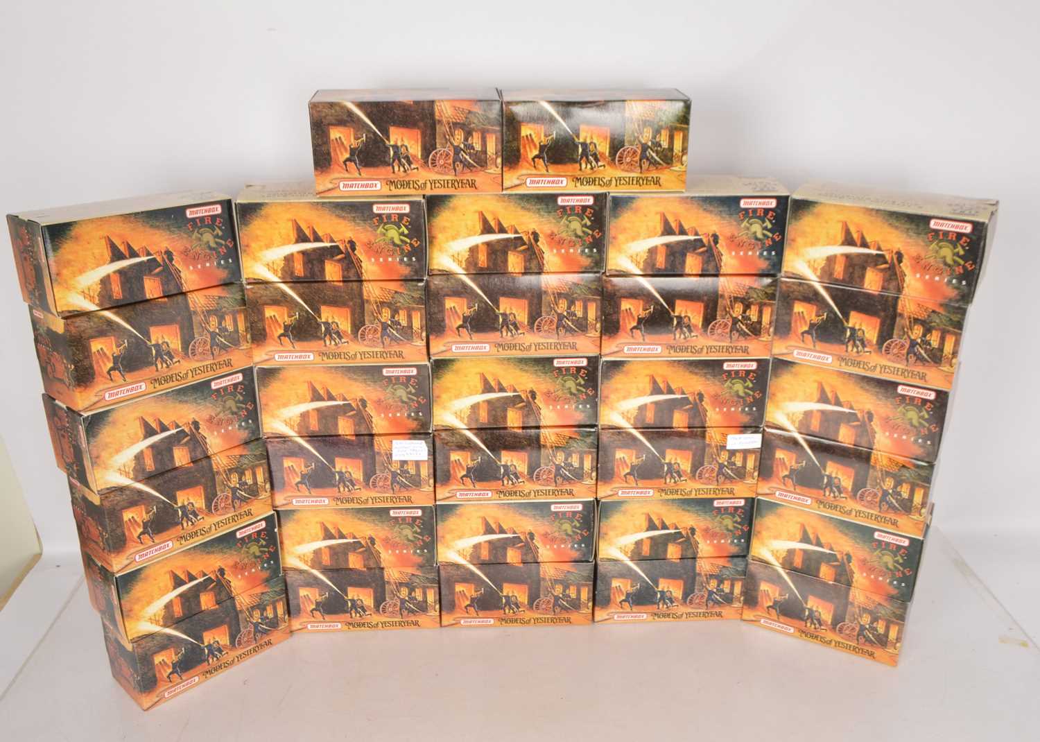 Fire Matchbox Collection Lot 94 - Matchbox Collectibles Fire Engine Series (32),