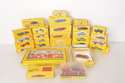 Lot 97 - Atlas Edition Dinky American British and Competition Cars (26)