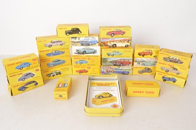 Lot 98 - Atlas Edition Dinky Continental Cars (25)