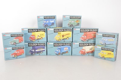 Lot 100 - Corgi Diecast Commercial Models Golden Oldies (12)