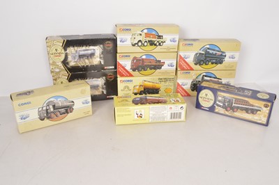 Lot 102 - Corgi Classics Brewery Haulage Vehicles (10)