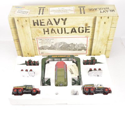 Lot 128 - Corgi Heavy Haulage Eddie Stobart Set