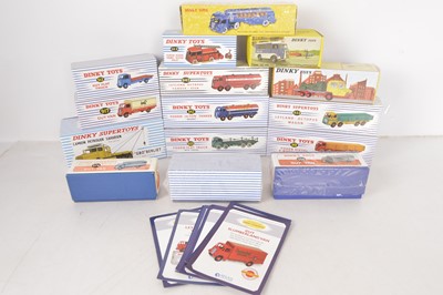 Lot 137 - Atlas Editions Dinky Commercial and Emergency Vehicles (15)