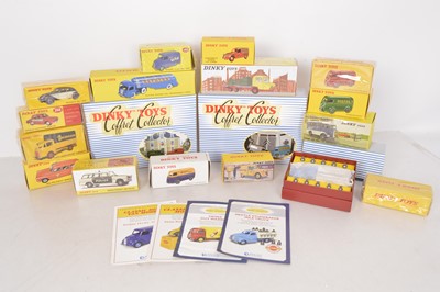 Lot 138 - Atlas Editions Dinky Small Commercial and Emergency Vehicles and Cars (19)
