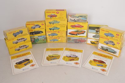 Lot 140 - Atlas Editions Dinky Continental and Japanese Cars (21)