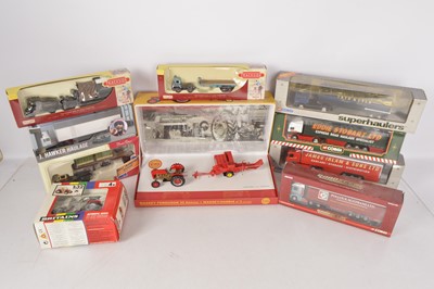 Lot 143 - Modern Diecast Haulage Vehicles and Tractors (10)