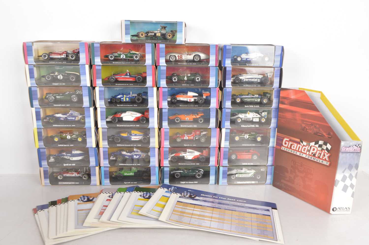 Lot 144 - Atlas Editions Grand Prix Legends of Formula 1