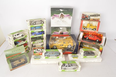 Lot 173 - Modern Diecast Vehicles and Atlas Editions Race Horse Figurines (22)