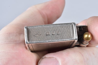 Lot 285 - A silver Parker Beacon pocket lighter