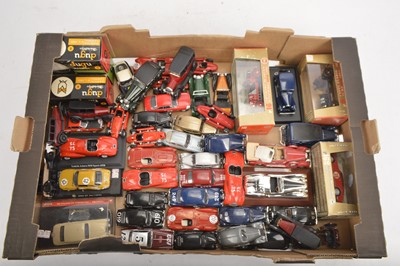 Lot 231 - Modern Diecast and Plastic Prewar and Postwar Private and Competition Cars (45+)