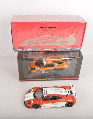 Lot 242 - Modern Diecast 1:18 Scale Mclaren F1 Competition Models Mainly With Some Damage (7cars)