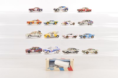 Lot 245 - 1:43 Scale Resin and White Metal Kit Built Competition Models (16)