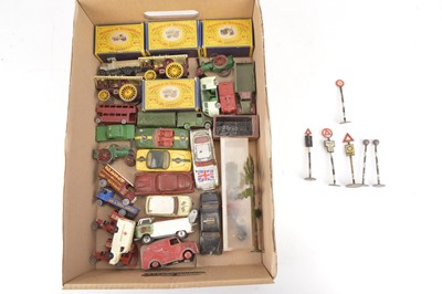 Lot 255 - Postwar Playworn Diecast Vehicles (30+)