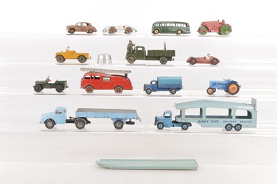 Lot 263 - Postwar Playworn Diecast Vehicles (20+)