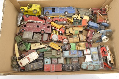 Lot 266 - Postwar Playworn Diecast Vehicles, (50+)